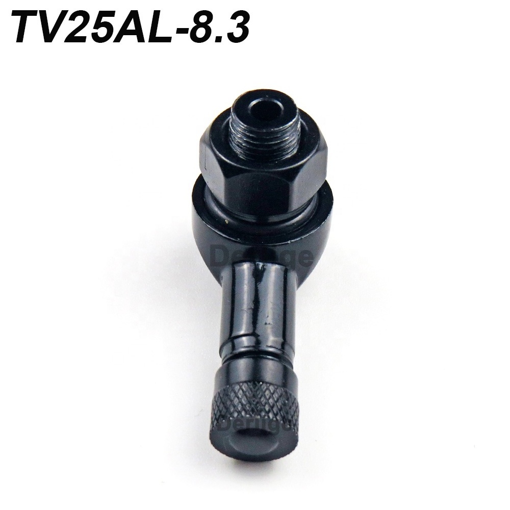 Tubeless tire valve stem 8.3mm aluminum alloy 90 degree right angle valve stem 8mm for motorcycle