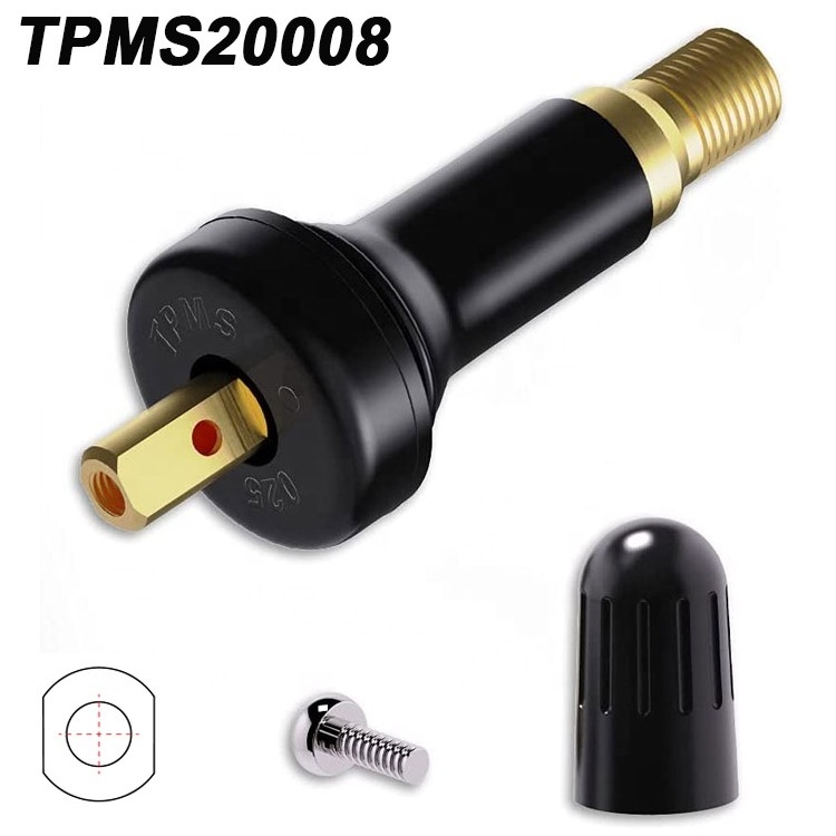 TPMS20008 rubber tire valve for car tire pressure sensor tubeless valve stem tire repair kit tpms413 valve stem for TPMS sensor