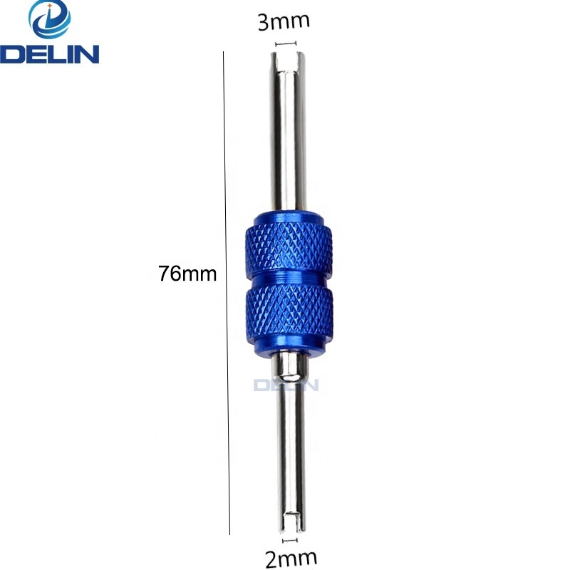 Tire Valve Core Stems Remover Screwdriver Auto Truck Bicycle Wheel Repair Install Remove Tool