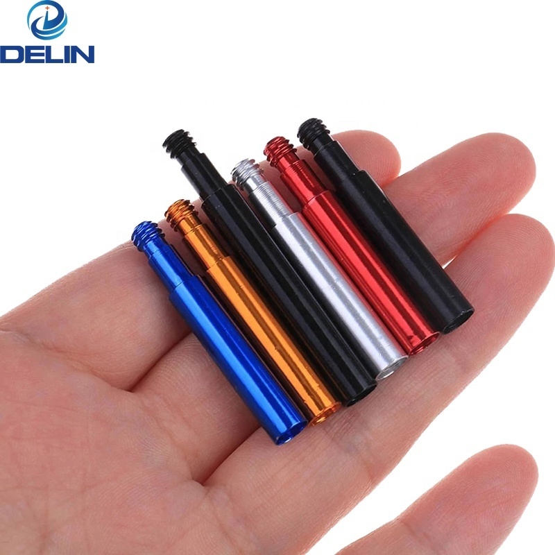 Aluminum Alloy Anodized F/V Extension for Fixed Road Bike Rims Presta Valve Extender