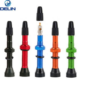 Tubeless tire valves for Road MTB bicycle Presta Valve stems