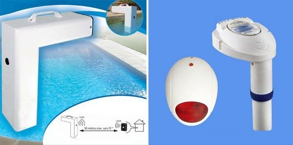 Powerful Sirens Blare at Poolside and Indoors Pool Alarm System Advanced Algorithm pool sensor alarm