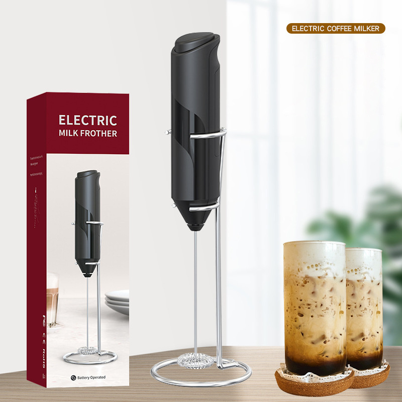 Cheap Best Electric Automatic Mini Drink Foam Maker Egg Beater Battery Coffee Mixer Handheld Milk Frother