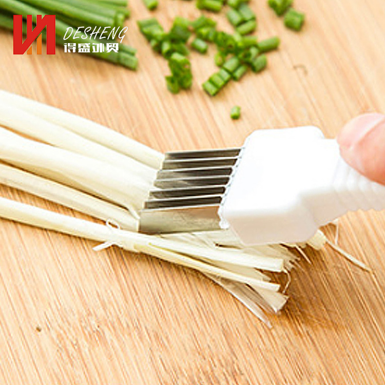 Stainless Steel Multi-function Vegetable Garlic Cutter Shallot Onion Cutter Shred Silk the Knifes  chopped onion  slicer