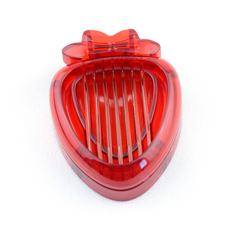 TOP Product Kitchen Gadget Stainless Steel Fruit Cutter Boiled Egg Avocado Slicer Tool Food Chopper Strawberry Cutter