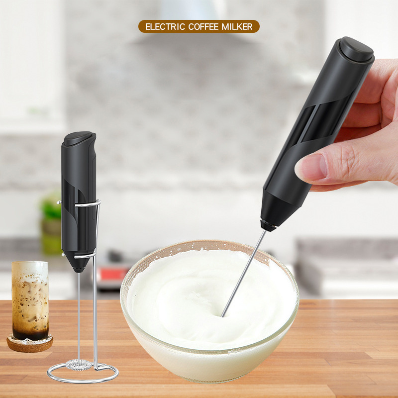 Cheap Best Electric Automatic Mini Drink Foam Maker Egg Beater Battery Coffee Mixer Handheld Milk Frother