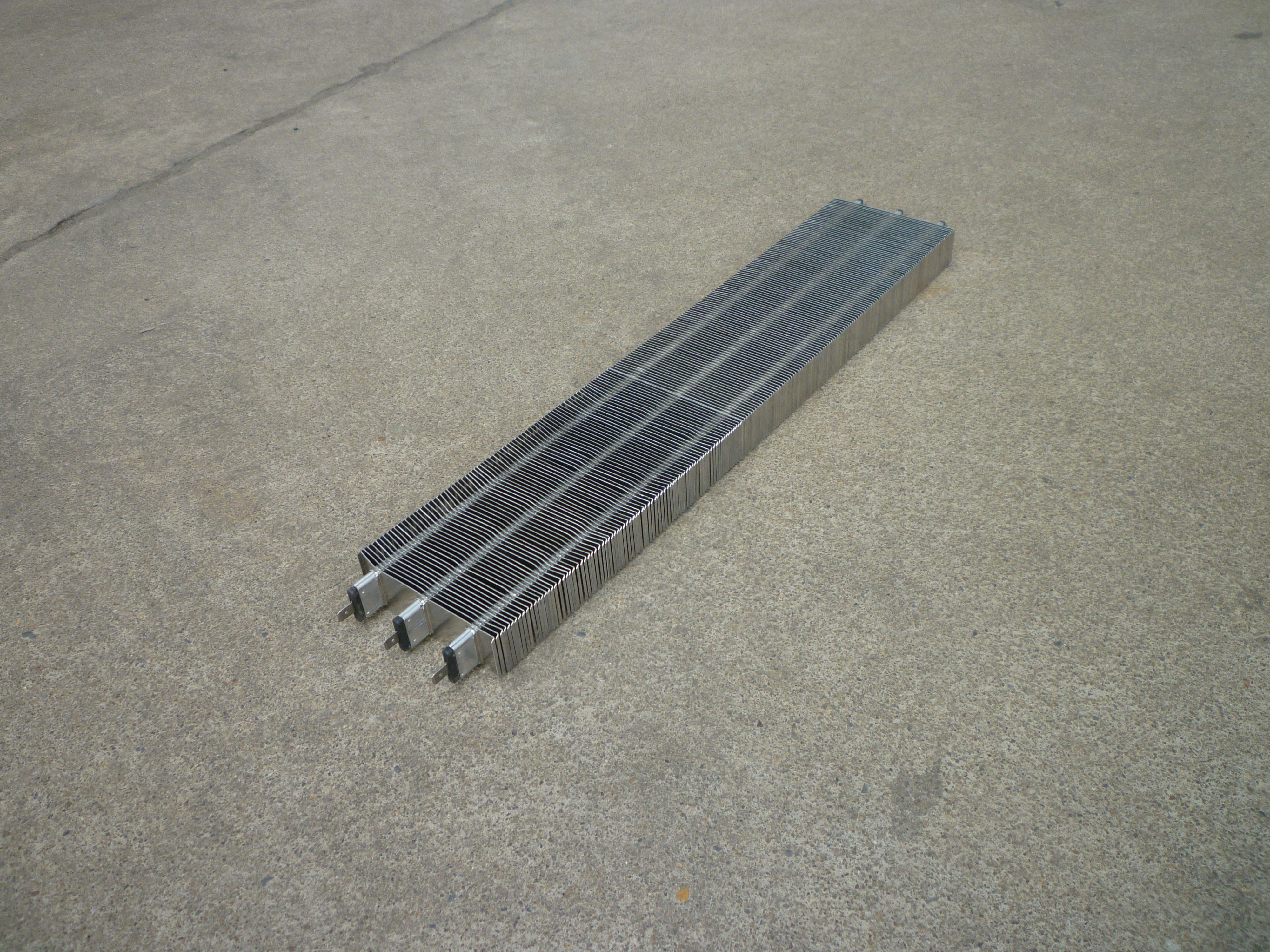 PTC water heating element finned heater