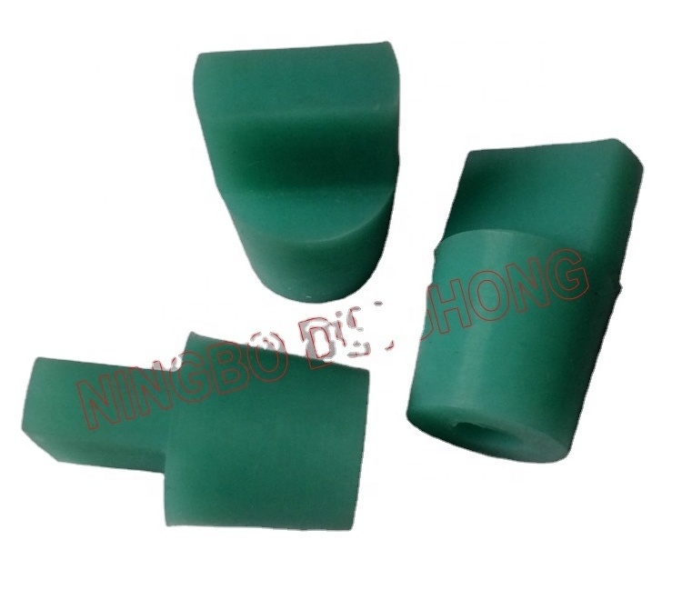 HTPH green color masking silicone hollow conical stopper with handle