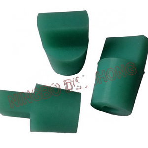 HTPH green color masking silicone hollow conical stopper with handle