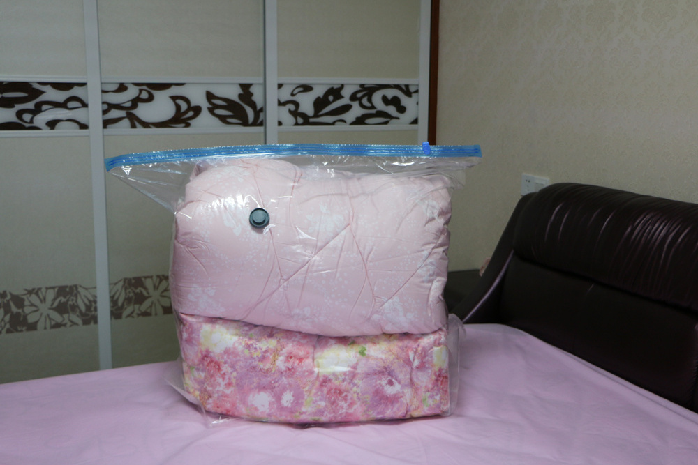 vacuum sealing zip lock plastic bag,jumbo closet vacuum bag