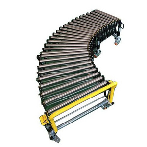 Portable Flexible Extendable Gravity Electric Roller Conveyor Table Roller