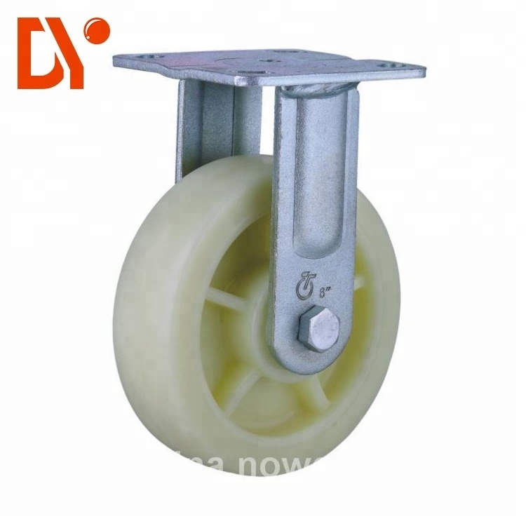 DY77 4 inch 5 inch 6 inch Industrial Iron Pu Swivel Heavy Duty Caster Running Wheels