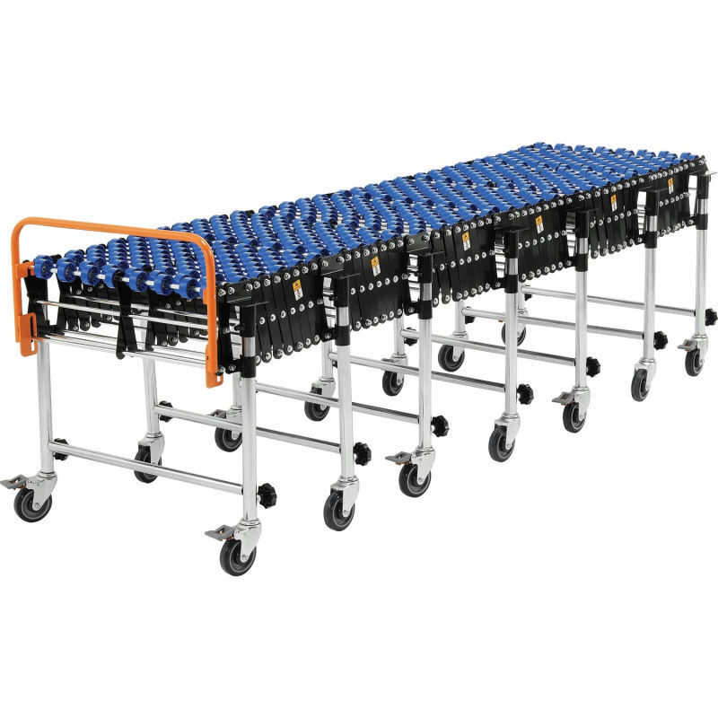 Gravity Plastic Wheels flexible Manual Telescopic Conveyor roller conveyor table