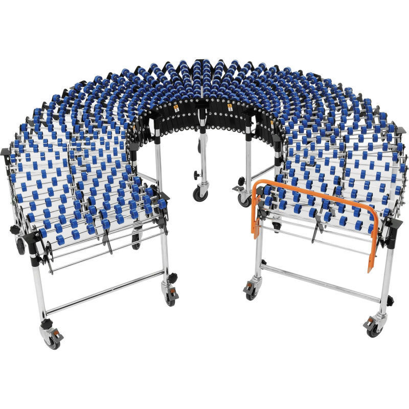 Gravity Plastic Wheels flexible Manual Telescopic Conveyor roller conveyor table