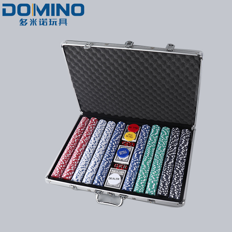 Factory professional texa hold'em crown poker chip set clay ultim high quality  cheap clay poker chips