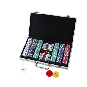 High Quality Rectangular Poker Chip Plaque Acrylic Poker Chips Set PP/ABS poker chip set ultim