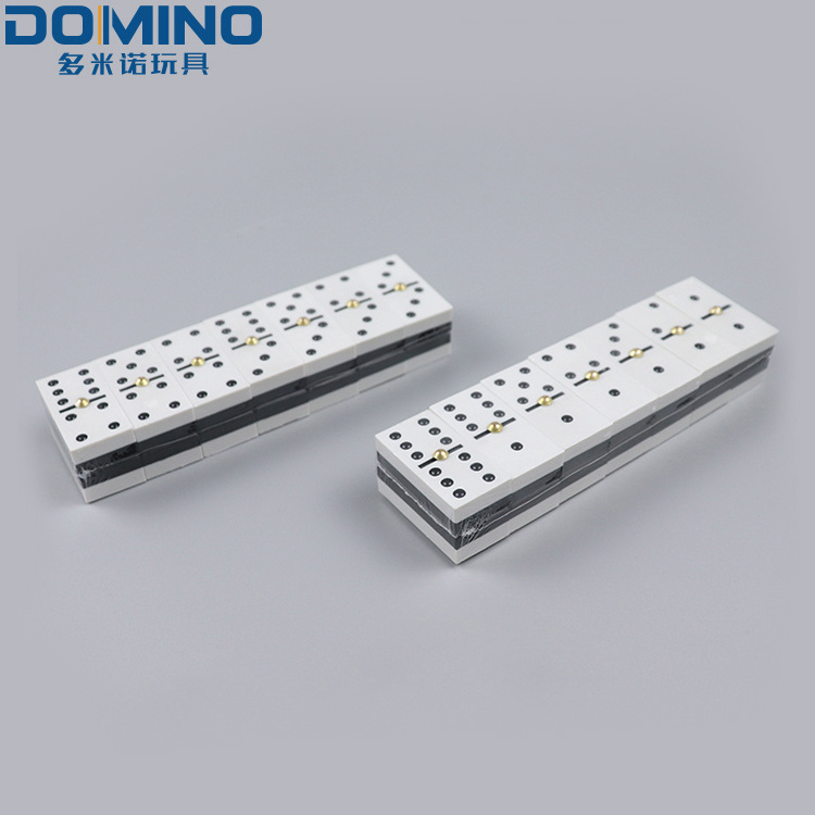 mini domino custom printed domino game set with wooden box