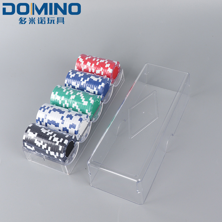 Wholesale custom logo blank monte carlo clay Poker Chips  cheapest poker chip