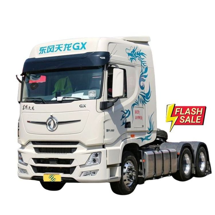 Hot Sale Dongfeng Tianlong GX 6x4 Drive Wheel Tractor Truck Cummins Z14 Series AMT Automatic Transmission Diesel Fuel New Left