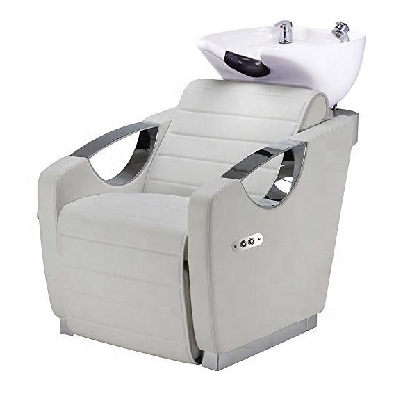 electronic shampoo chair / pink shampoo chair / shampoo chair bowl