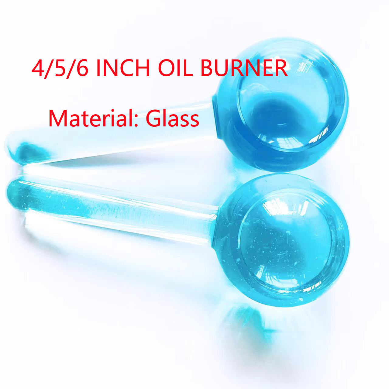 Color Transparent Glass Oil Burner Bubble Pipes Glass Pipe