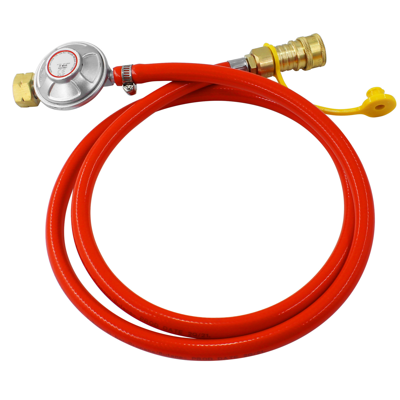 5FT Propane Regulator CE Certified for Italy with 3/8