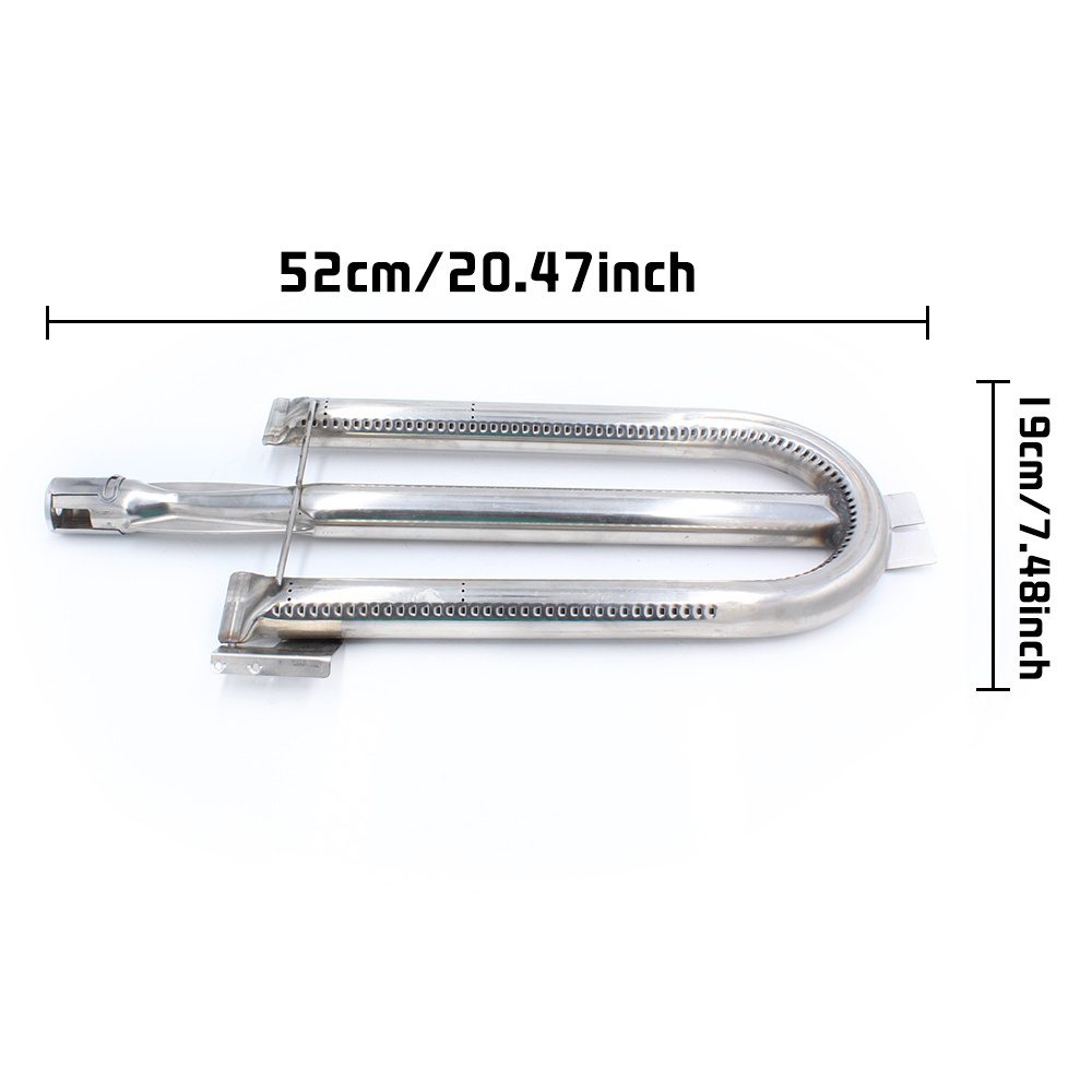 304 stainless steel gas appliance accessories burner  U-shaped barbecue gas burner  outdoor stove heating furnace tube