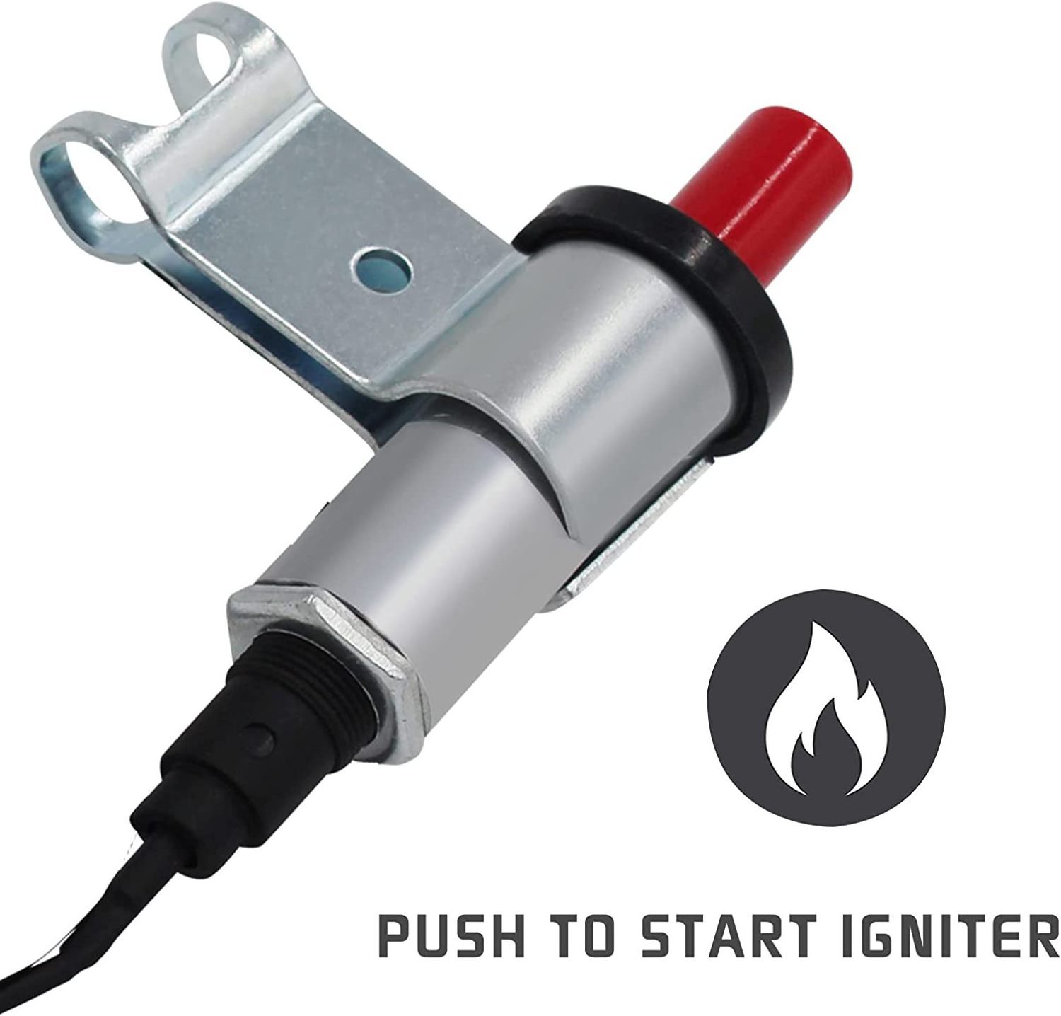 Propane MAPP Torch Igniter Piezo Push Button Lighter with Holder and Spark Plug Cable Ignitor