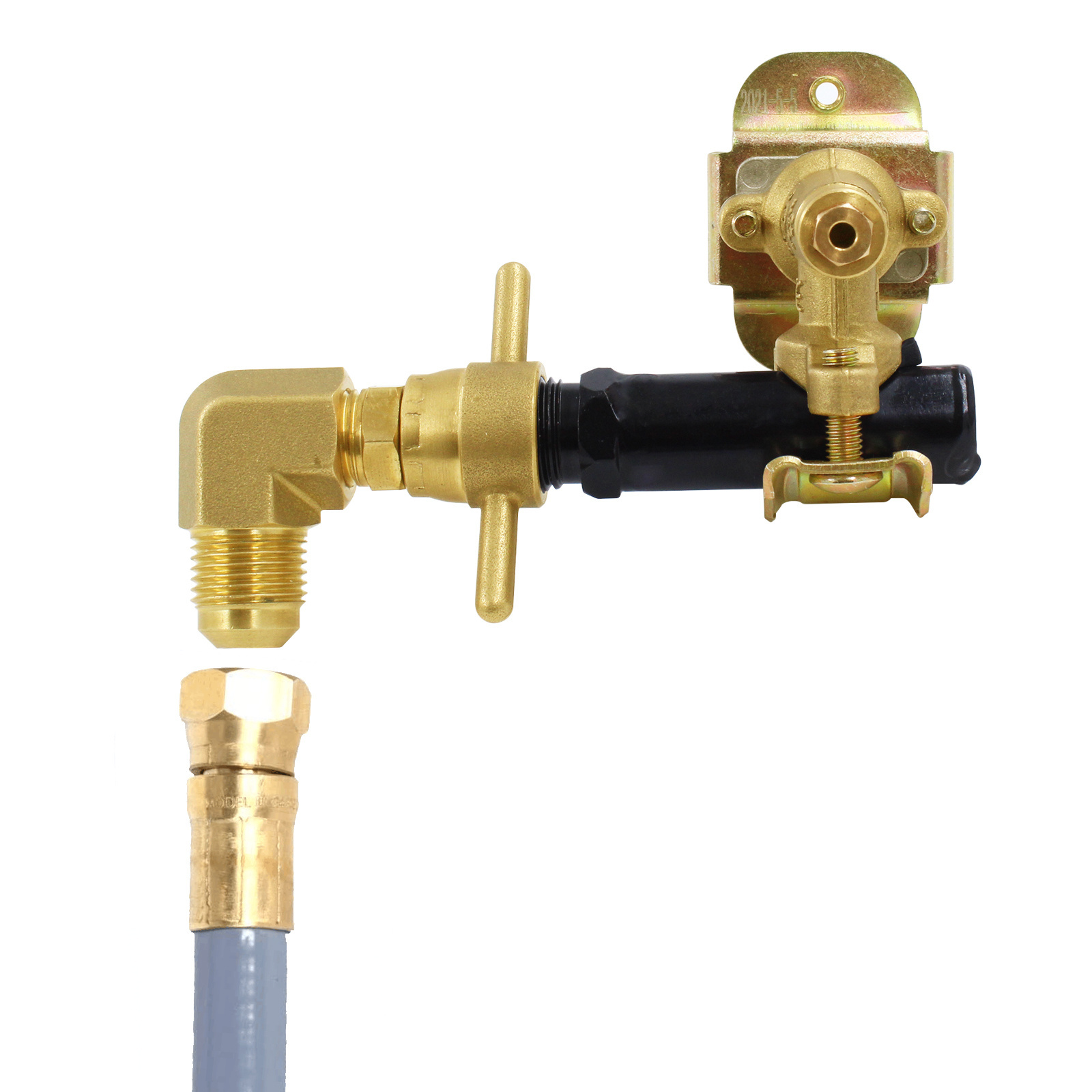 Brazier gas valve West kitchen electronic ignition and flameout protection copper valve