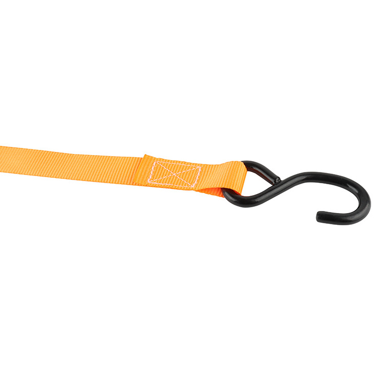 1 inch 25mm 680kg Polyester Auto Retractable Automatic Self Retracting Ratchet Tie Down Strap