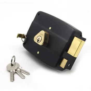 Night Latch Rim Lock Brass  Long Throw Rim Dosor Lock night latch door rim lock