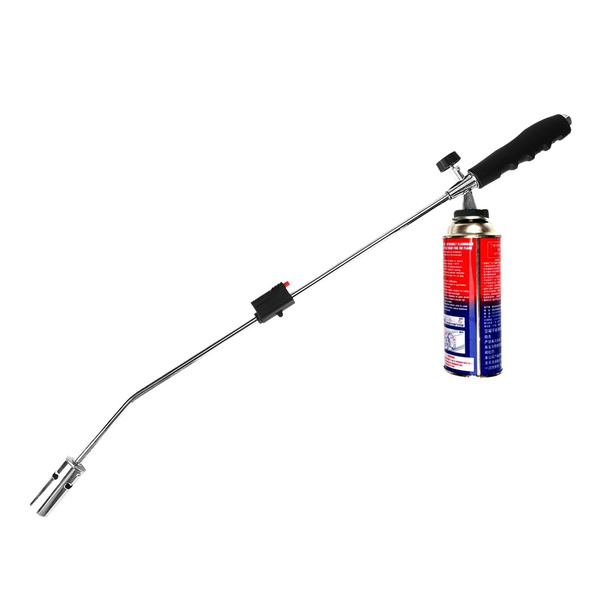 Portable Liquid Gas Single Double Switch Stainless Steel Weed Burner Heating Flame Gun Torch With Nylon Handle