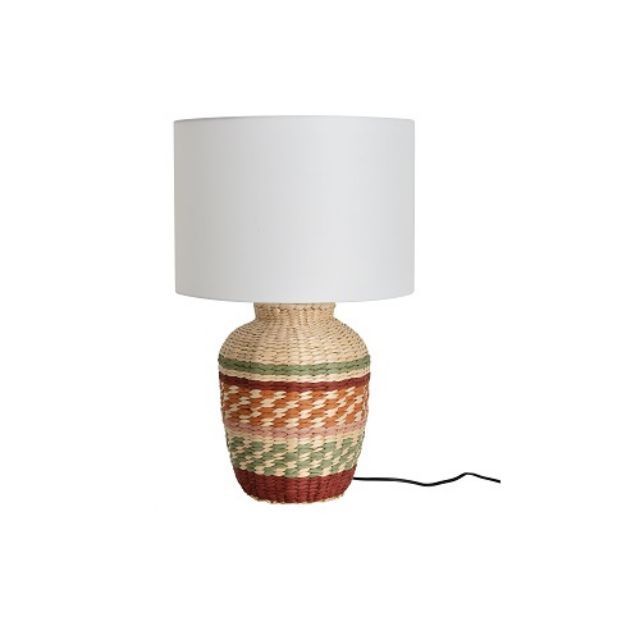 Commercial Woven Jute Drum Pendant Lamp  Robust Light Fixture for Hotel, Resort Restaurant Interiors