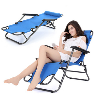 Hot selling outdoor folding Garden zero gravity chair folding reclining beach chair rattan egg chair swing outdoor garden