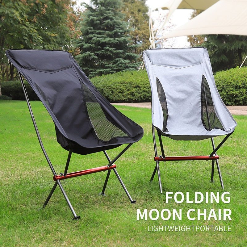 Outdoor Fishing Chair Portable Lightweight Home Garden Seat Super Hard Travel Hiking Picnic Beach BBQ Folding Camping Chair