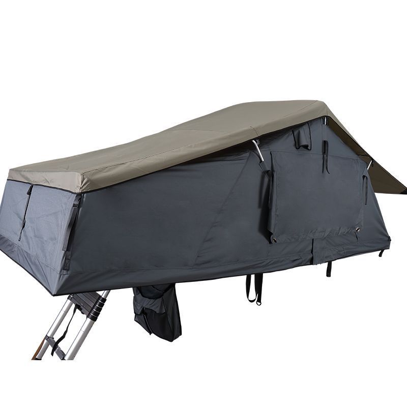 Black SUV Jeep Wrangler Clam Shell Roof Top Tent Parts Cover SUV Vehicle Over Land Pickup Rooftop BOX Tente De Toit 3 Person