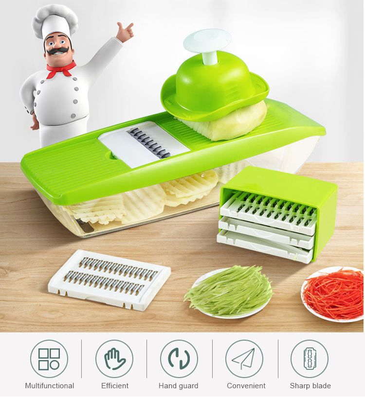 2021 Kitchen Gadgets Multipurpose Mini Hand Held Grater Kitchen Tools Cucumber Slicer Vegetable Chopper