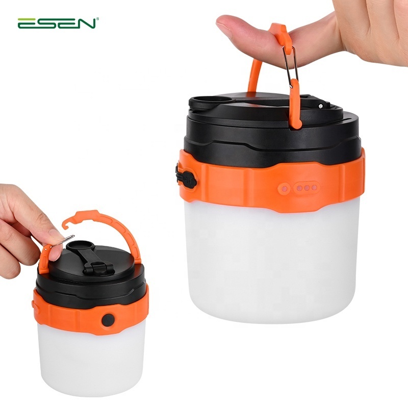 Solar LED Camping Light USB Rechargeable picnic light Outdoor LED dynamo camping lantern USB-C  Solar Powered Camping Lantern