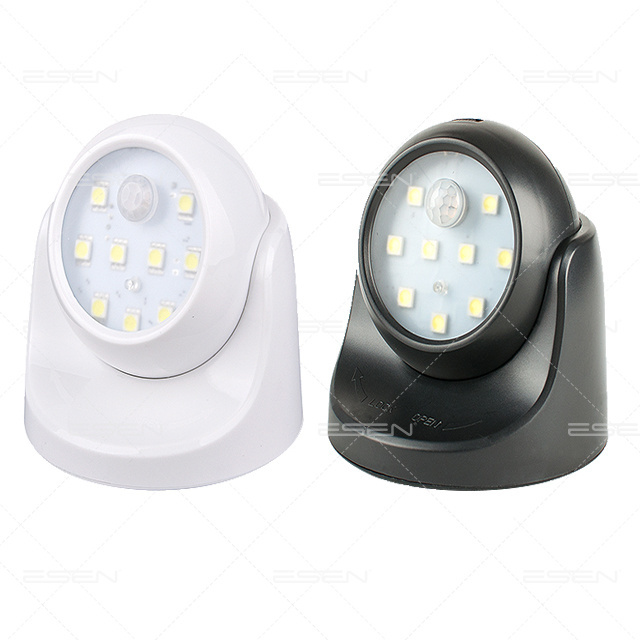 Battery Powered LED Bright Motion Sensor Light Smart Auto On/Off Night Light