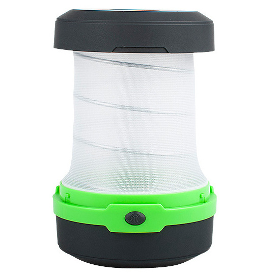 Portable Outdoor emergency led 3AA Collapsible LED Camping lantern  with hook