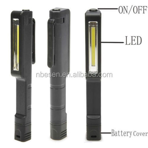 Mini LED Stainless Steel Portable Medical Pen Light Flashlight LED Pen Torch