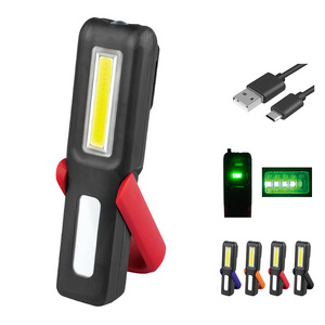 Inspection pen work light cob led pocket light rechargeable torch light