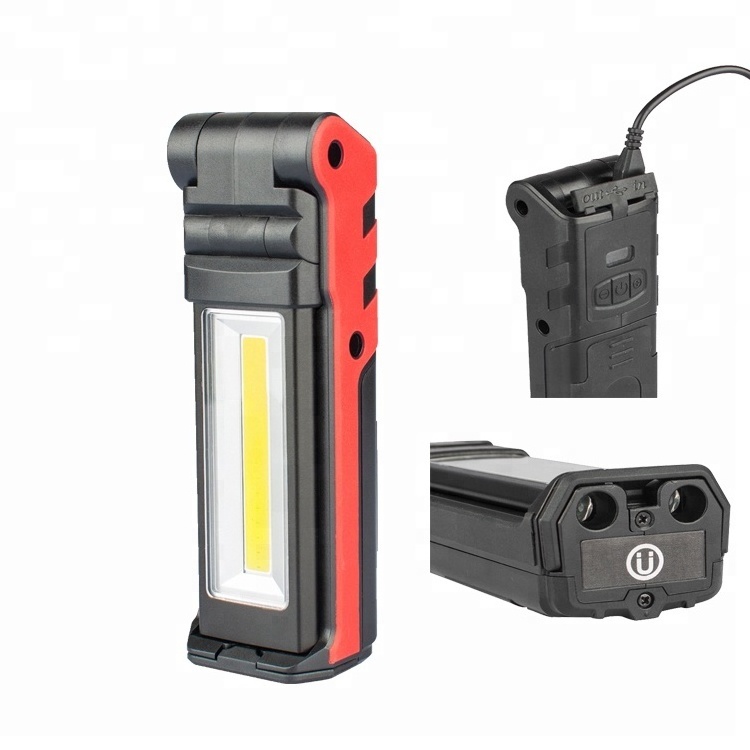 Handheld Work Light 18650 Battery Powered Portable LED Working Light