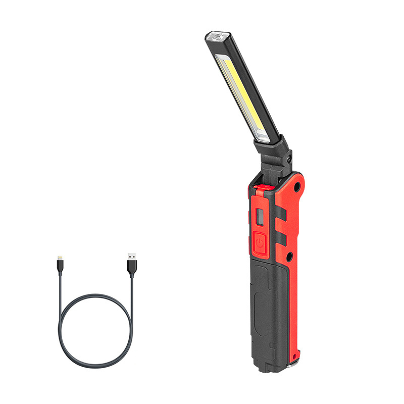 2019 NEW design LED Work Light  Rechargeable Work Light with Magnetic Base 270 Rotate and  Ultra Bright COB Flashlight