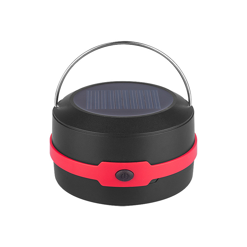 3W LED pop-up Solar camping light with USB rechargeable for outdoors camping hiking