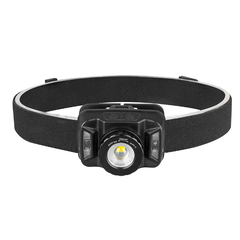 Ningbo ESEN made red light CE Rohs passed LED running headlamp flashlight