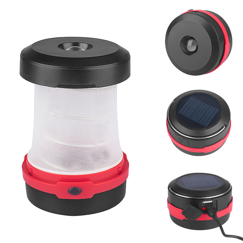 Promotion gift Telescopic led camping lantern adventure rechargeable led camping lantern