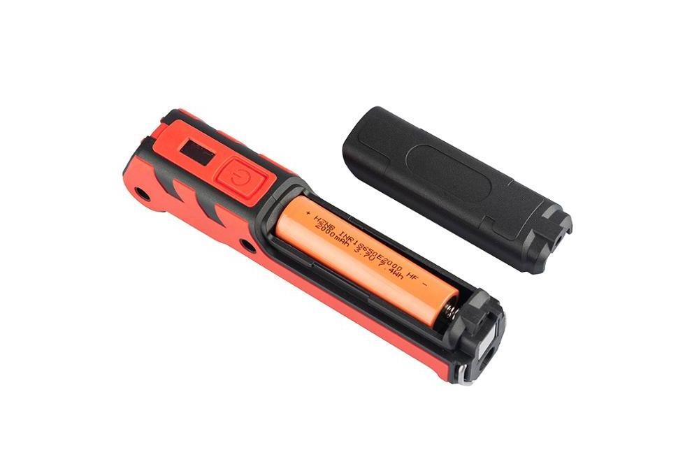 wholesales 2 in 1 rechargeable magnet COB flashlight worklight