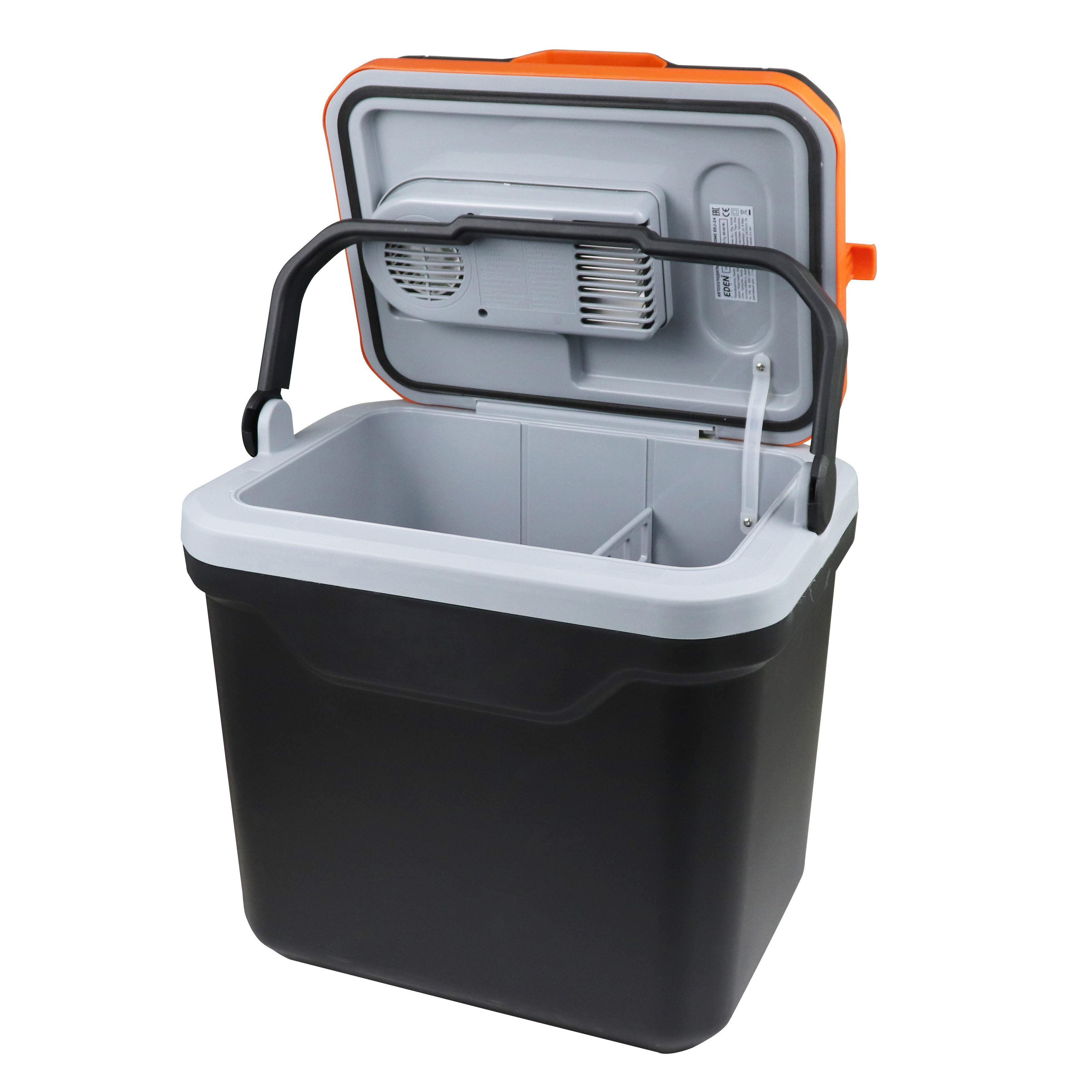 Van portable freezer car fridge 24 liter 12v portable food cooler box customized thermoelectric cooler and warmer