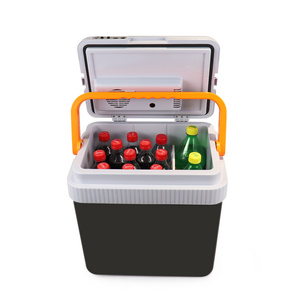 EVERCOOL big handle grey 24 liter 12v retro mini compact beverage cooler box car fridge